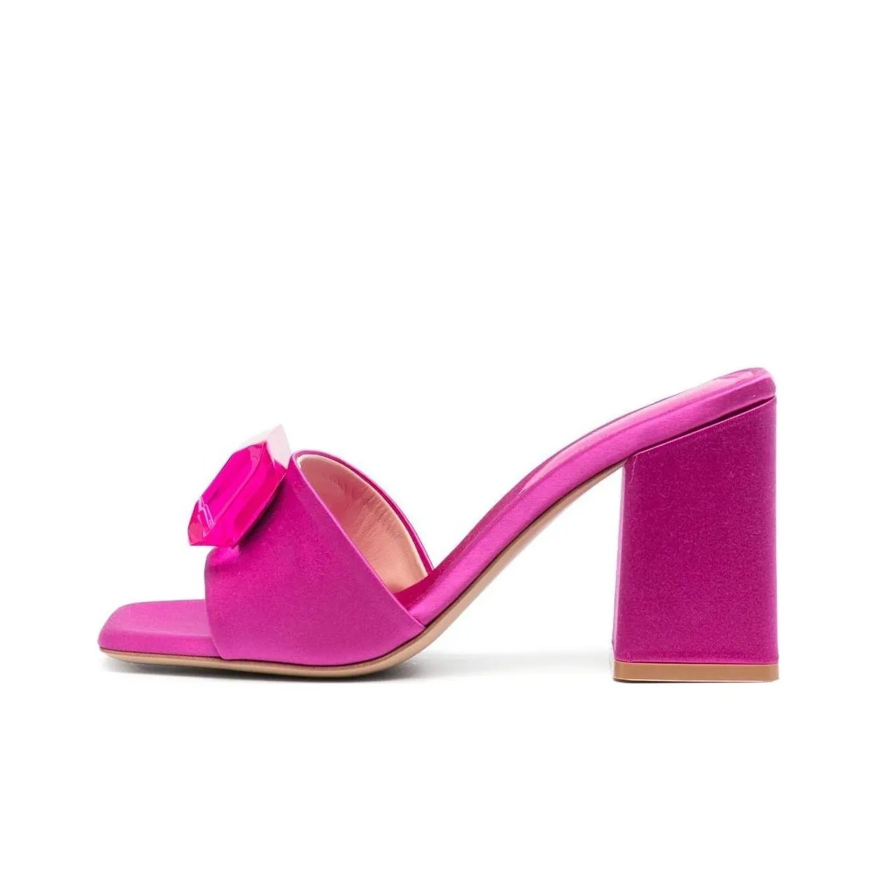 GIANVITO ROSSI Jaipur Block-heel Mules