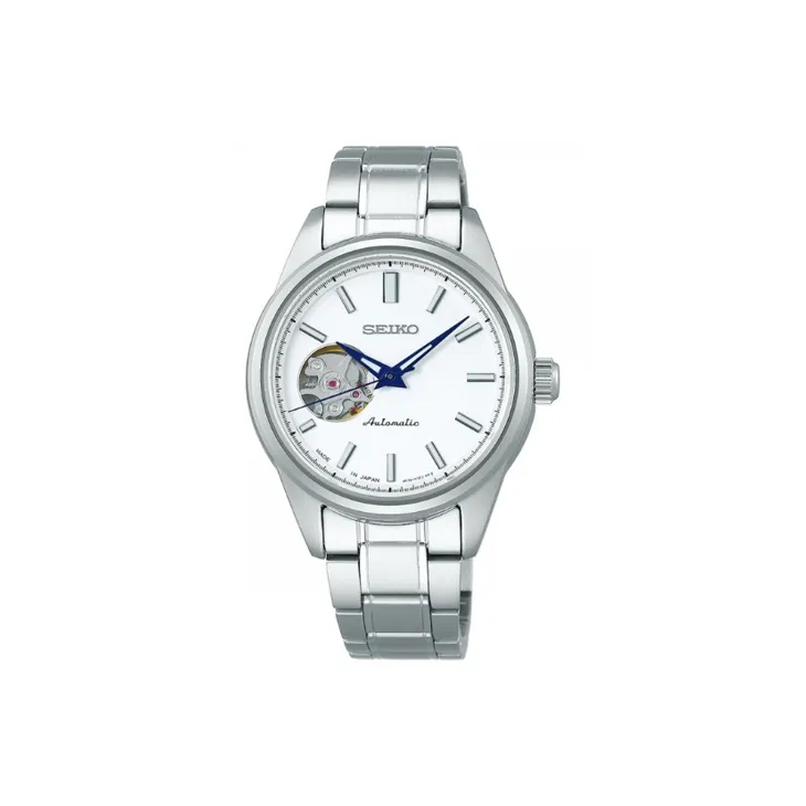SEIKO Selection Collection Automatic Mechanical Movement Stainless Steel Strap Watch Women's Watch White Dial