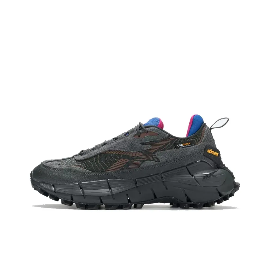 Reebok Zig Kinetica 2.5 Edge 'Pure Grey Collegiate Brown'