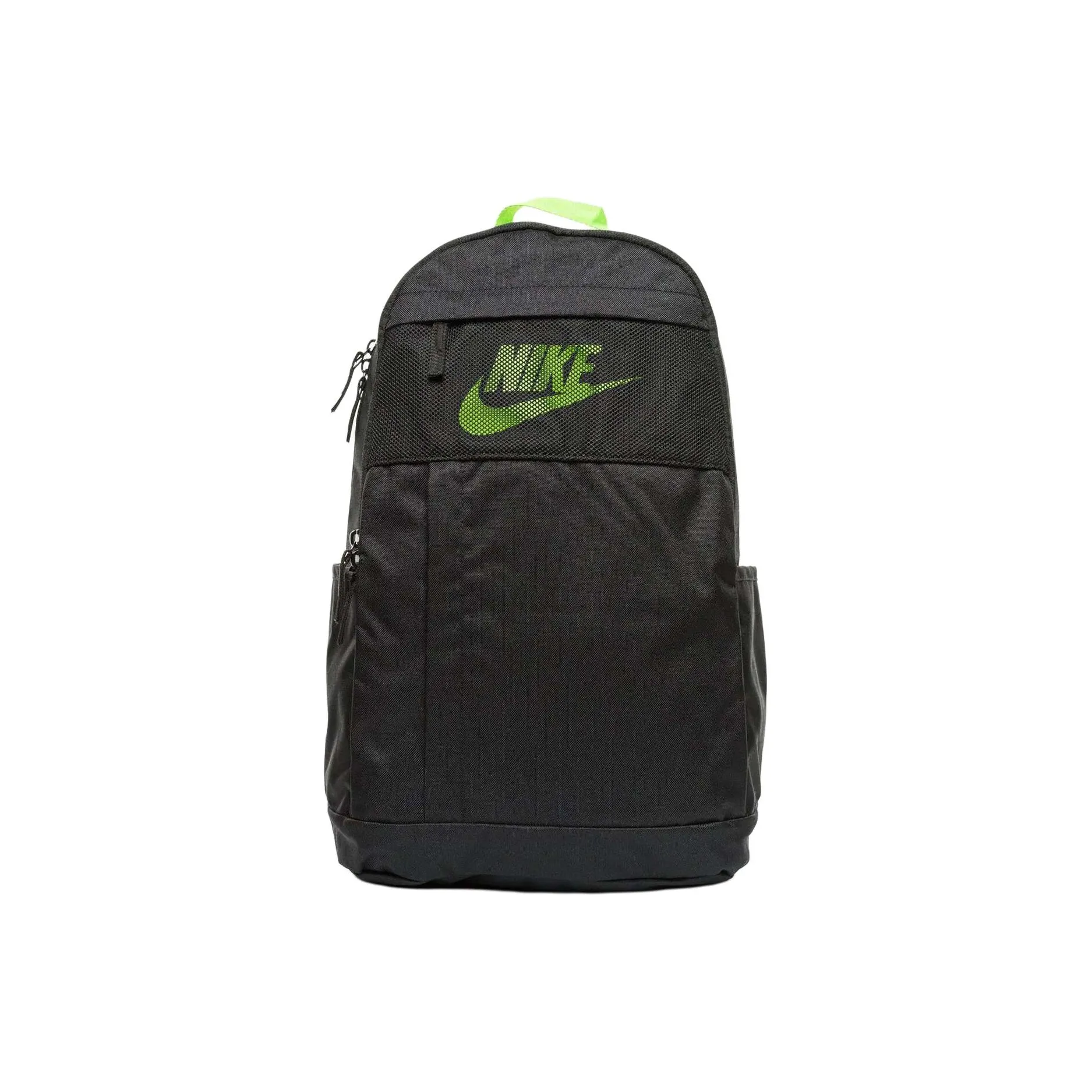 Nike Polyester Backpack Regular Unisex Black & Green