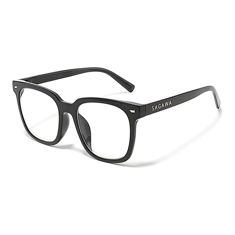 Sagawa TR Памятный пластик Квадратные Оправы для очков Унисекс