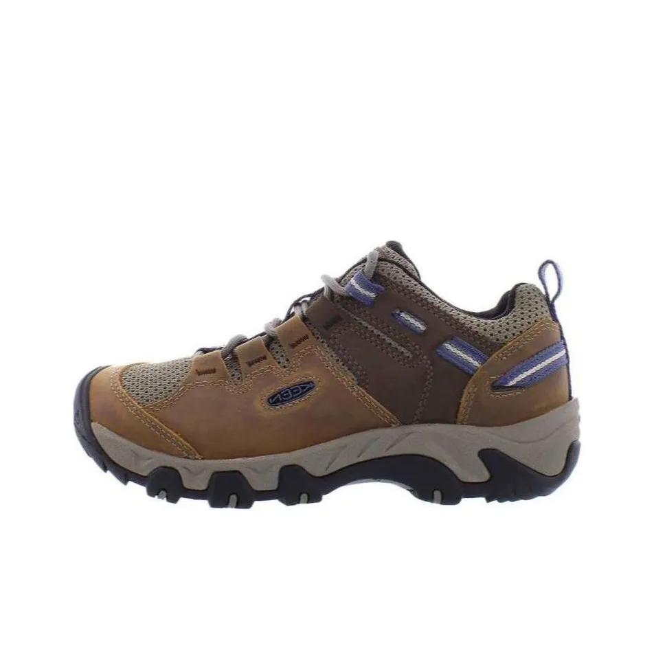 KEEN HIKING BOOTS Slip Resistant Waterproof Low Top Outdoor Shoes Women's Brown