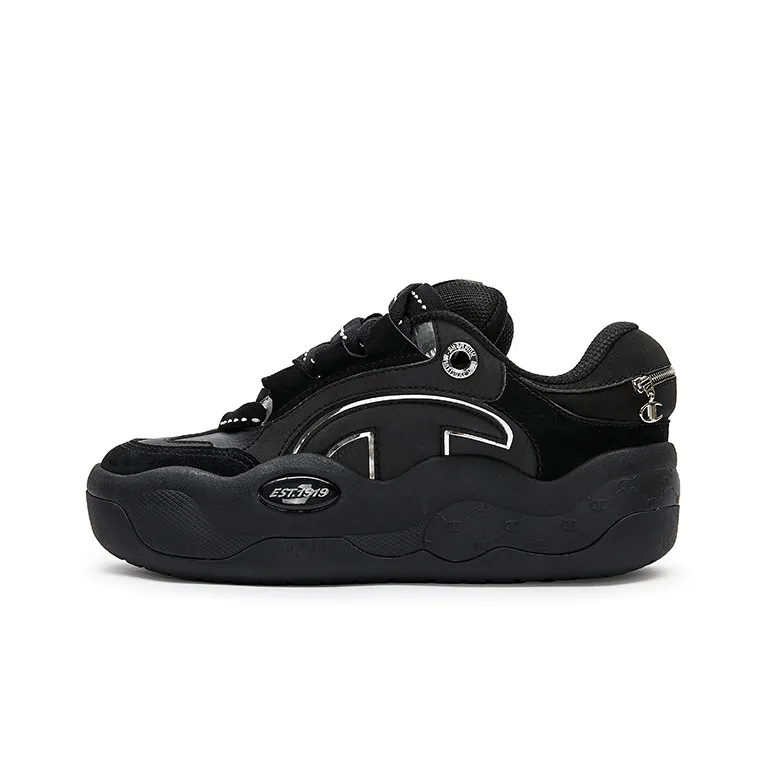 Champion CloudNine V1 Cloud Cotton Shoes Low Top Skateboard Shoes Men's Black