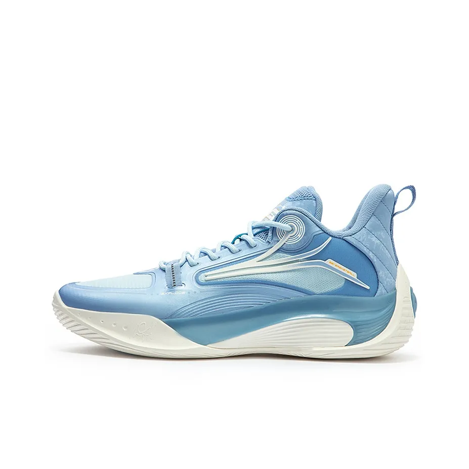 361° AG Shine 2.0 Cushioned Slip-Resistant Low-Top Basketball Shoes Men's Sky Blue