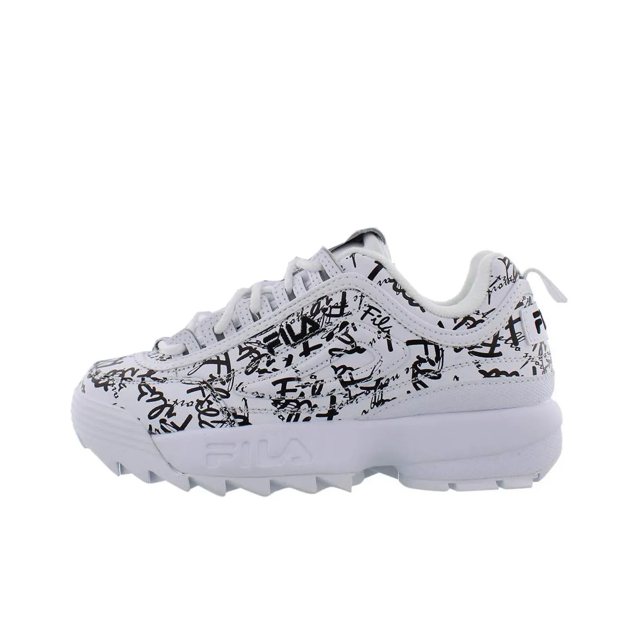 FILA Disruptor Series Low Top Casual Shoes Women's White