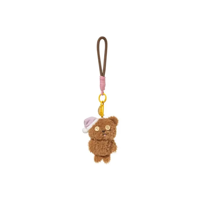 Miniso Bob+Tim Collection Bob+Tim Bear Collection Спальный капюшон Стиль Куклы Плюшевый Брелок 12 см Рекомендуемая высота