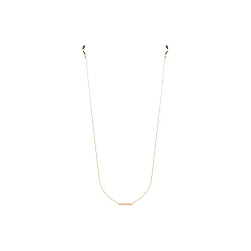 Frame Chain 18K Золотой Покрытый Латунный Цепи для очков Унисекс