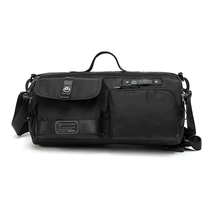 Volunteer Oxford Сумка через плечо Сумка Путешественная сумка Большая Мужская Черная Армия Зеленая Серый Кофейный