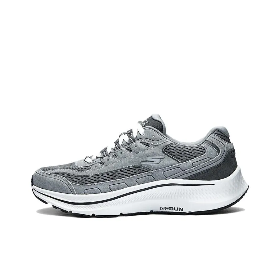 Skechers Go Run Consistent 2.0 Wear resistant And Lightweight Low Top Casual Shoes Men's Gray