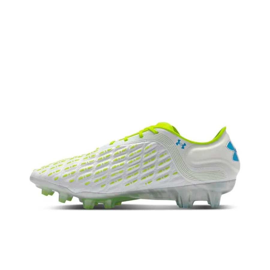 Under Armour Clone Magnetico Pro Elite 3.0 Soccer Cleats 'White Solar Green'