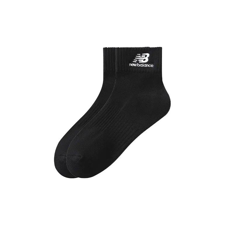 New Balance Ankle Socks Unisex 1 Pack Black