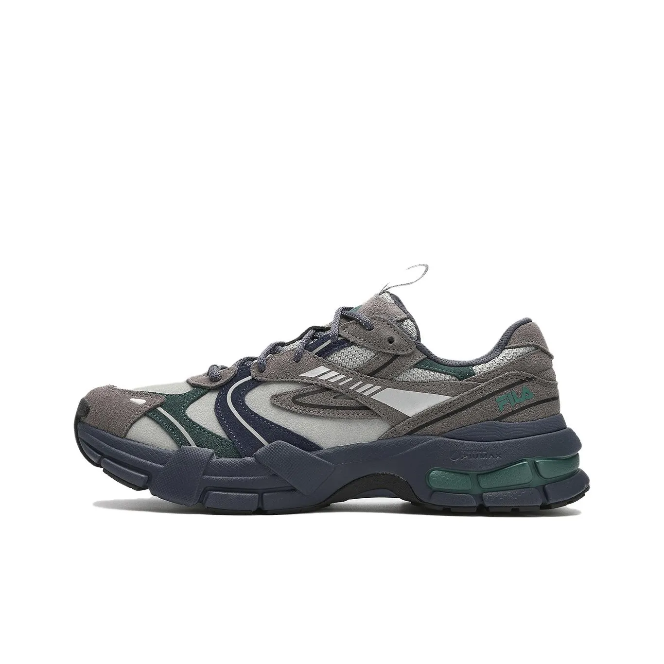 FILA DECODER Low-Top Outdoor Shoes Men's Black Gray