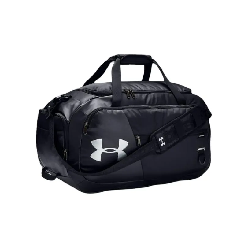 Under Armour Polyester Gym Bag Camping Bag Travel Bag Medium Size Unisex Black