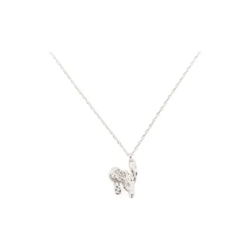 LOVENESS LEE Мужские Серебряные Ожерелья