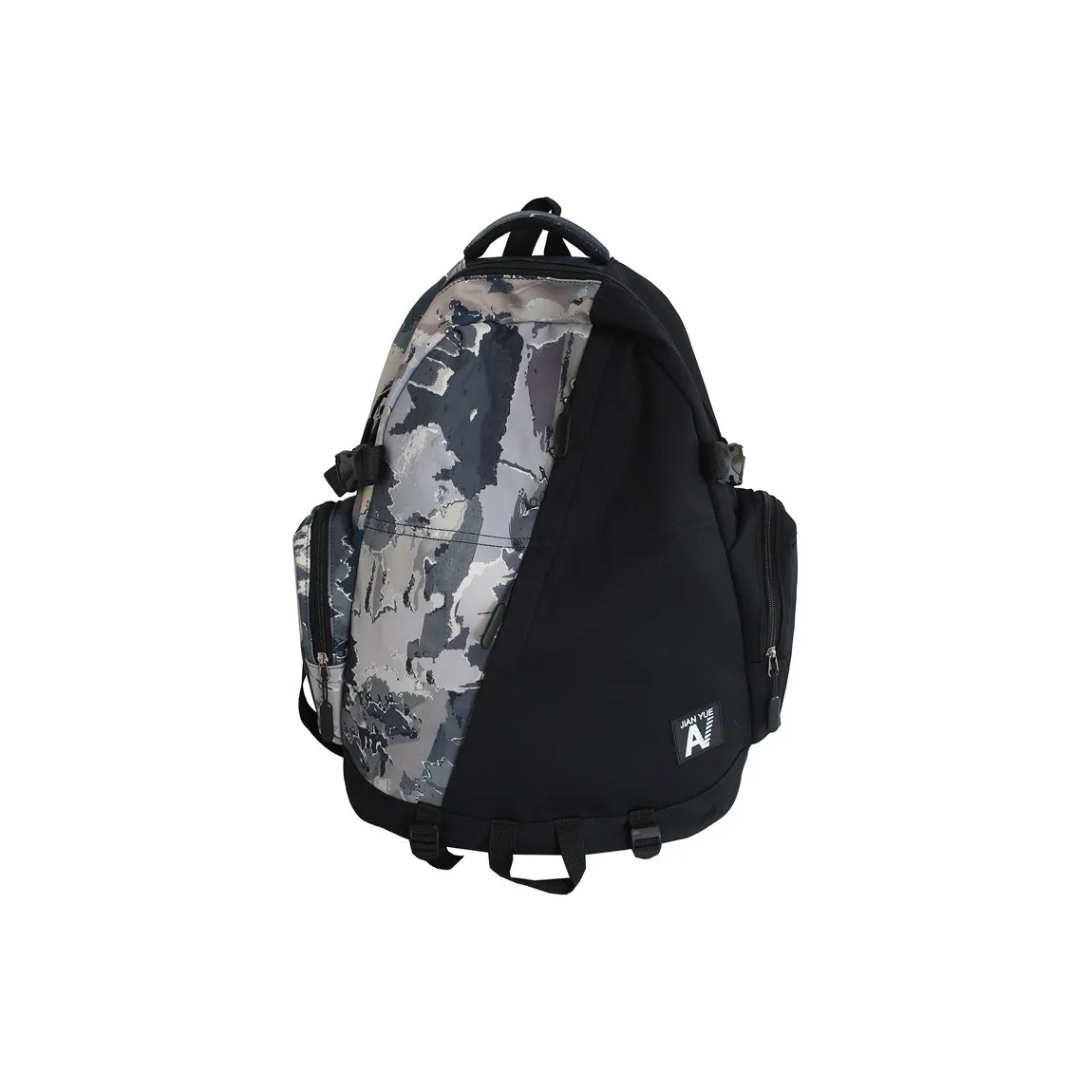 GEERDUN Nylon Рюкзак Ноутбук Сумка Унисекс Черный