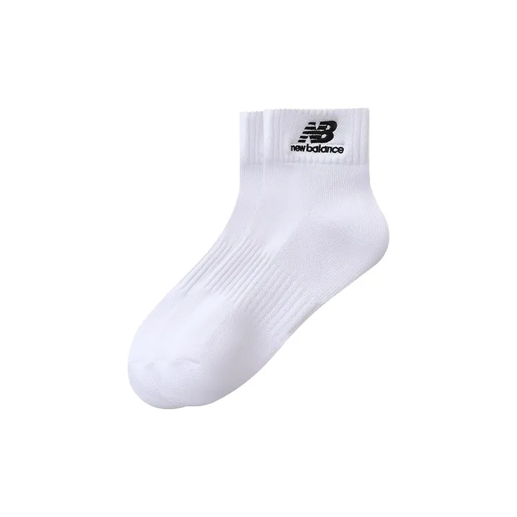 New Balance Ankle Socks Unisex 1 Pack White