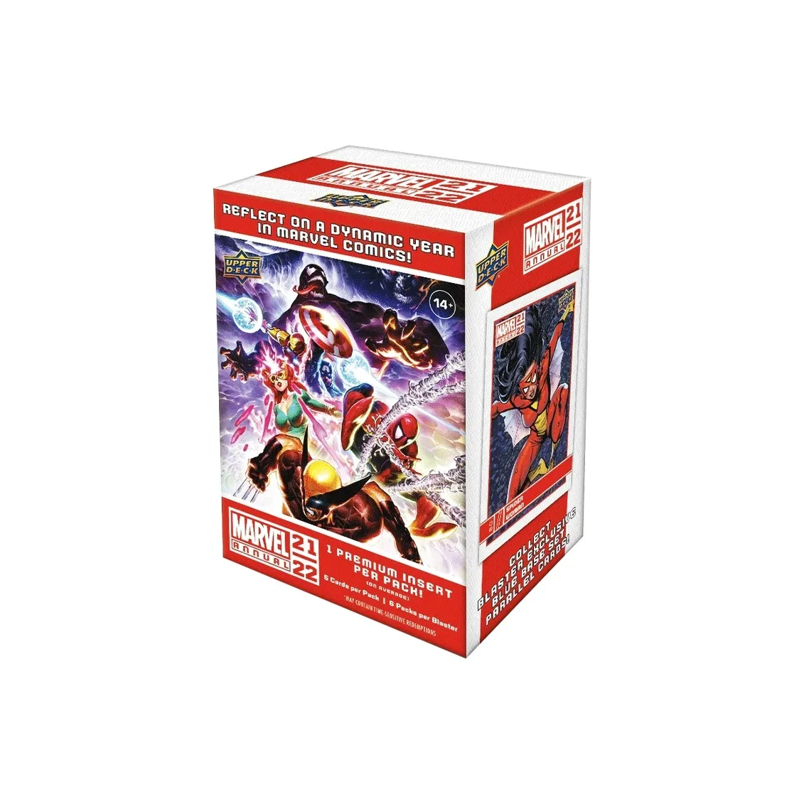 Верхняя колода Marvel Characters Marvel Annual Кино и телевидение коллекционная карта GRENADE Edition IP Аниме карточки 1 коробка