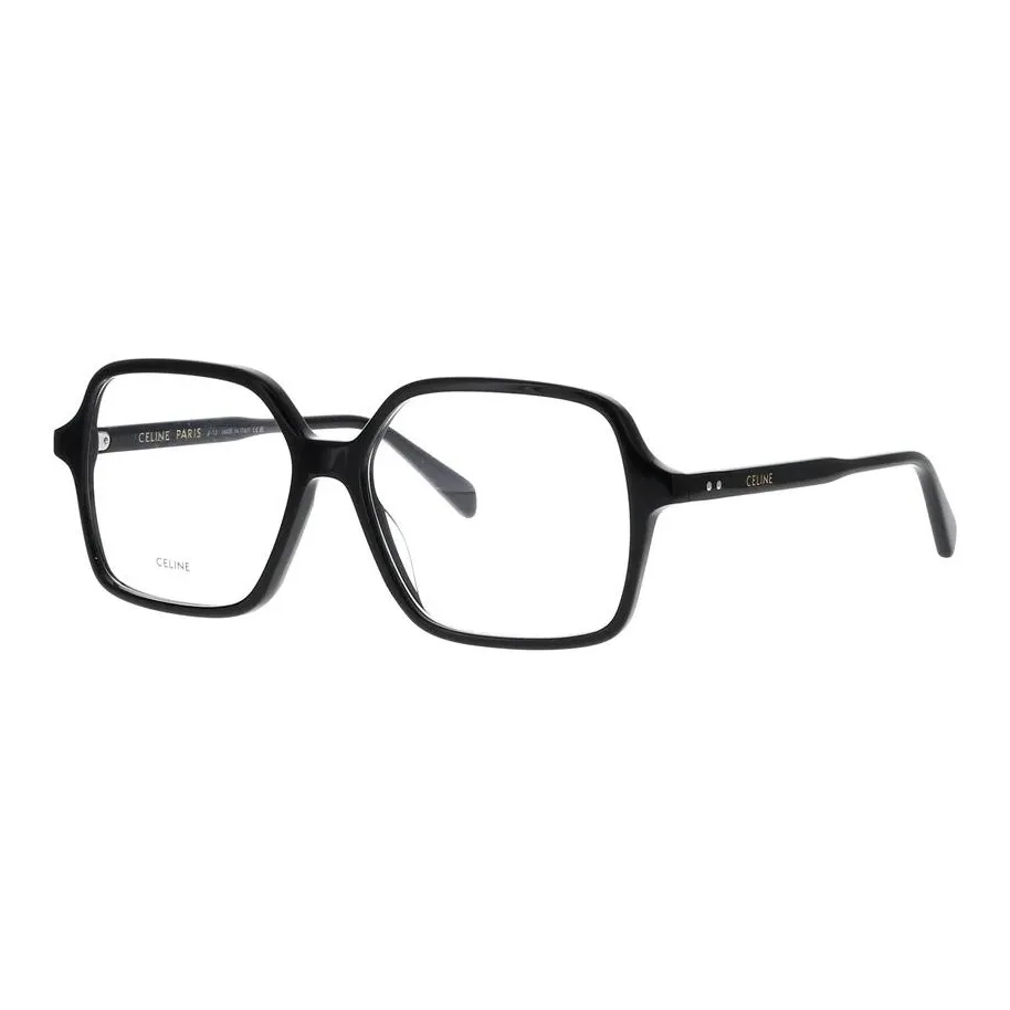 CELINE Ацетат Нерегулярная форма Оправа для очков Унисекс Черный