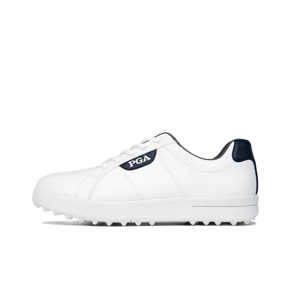 PGA Устойчивая к истиранию низкая обувь для гольфа Женская Белая