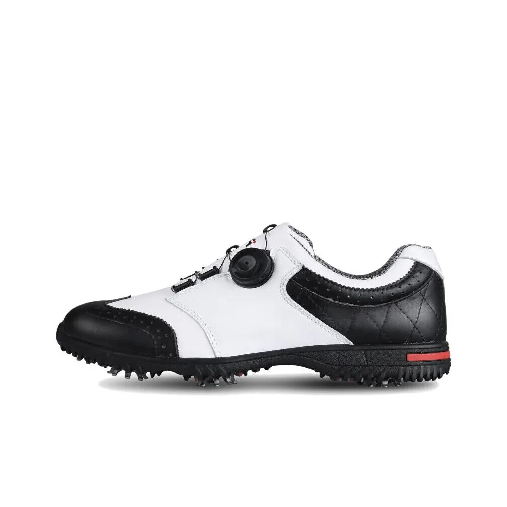 PGM противоскользящая устойчивая к истиранию низкий топ обувь для гольфа мужская белый черный