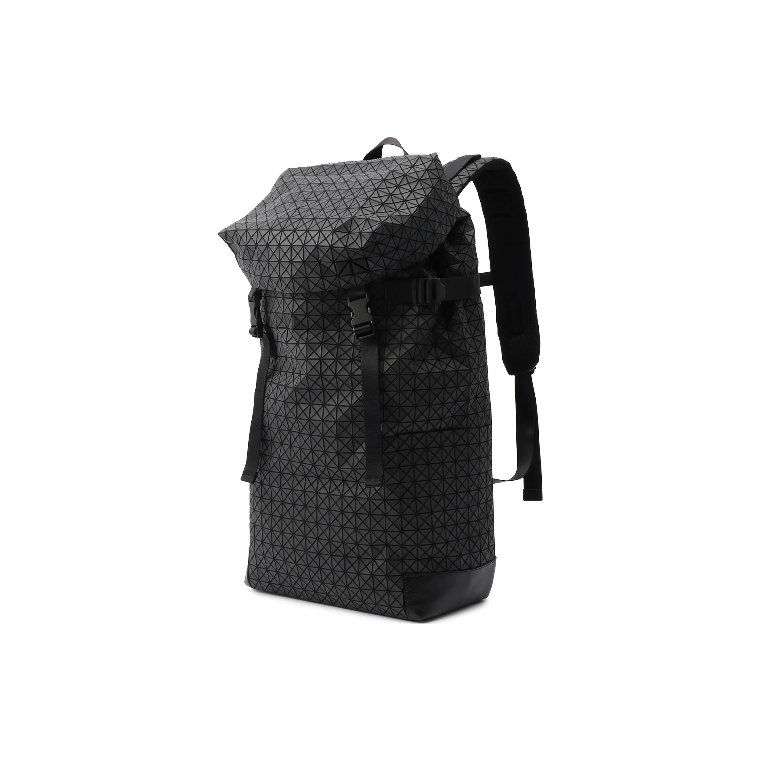 ISSEY MIYAKE HIKER Polyurethane Backpack Unisex Matte Black
