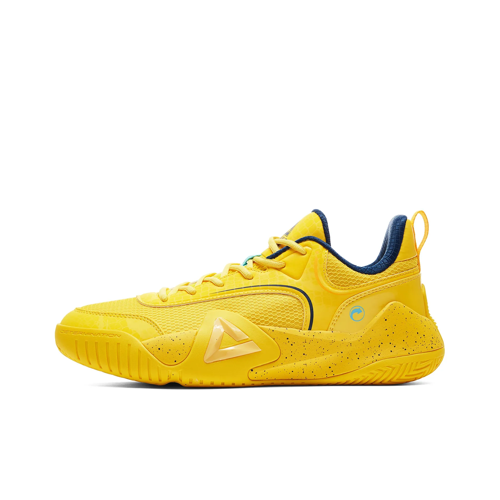 PEAK Sharp Marks Basketball Shoes Men's Low Top Yellow