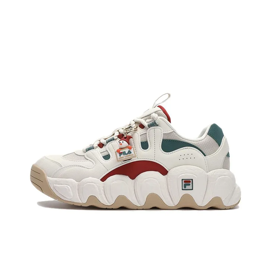 FILA Originale Collection Shock Absorbers Low Top Chunky Sneakers Men's White Gray