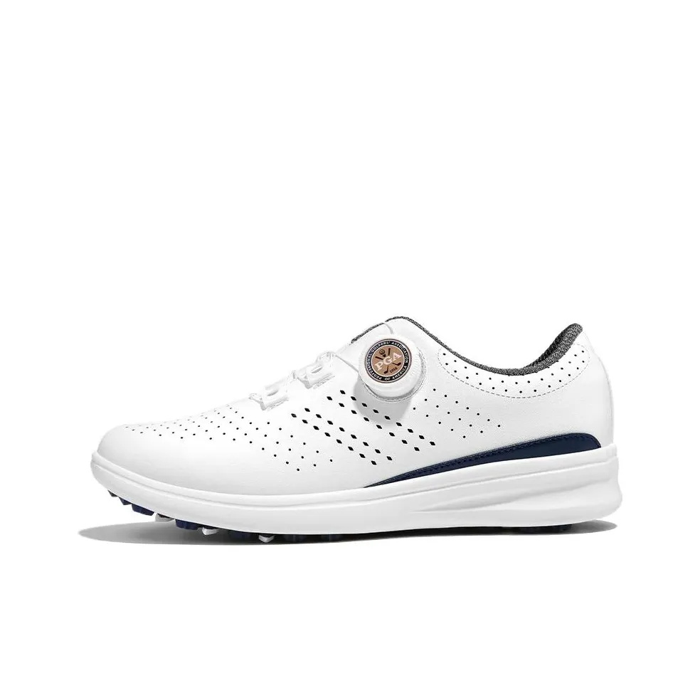 PGA Устойчивый к истиранию противоскользящий легкий низкий топ обувь для гольфа женский белый