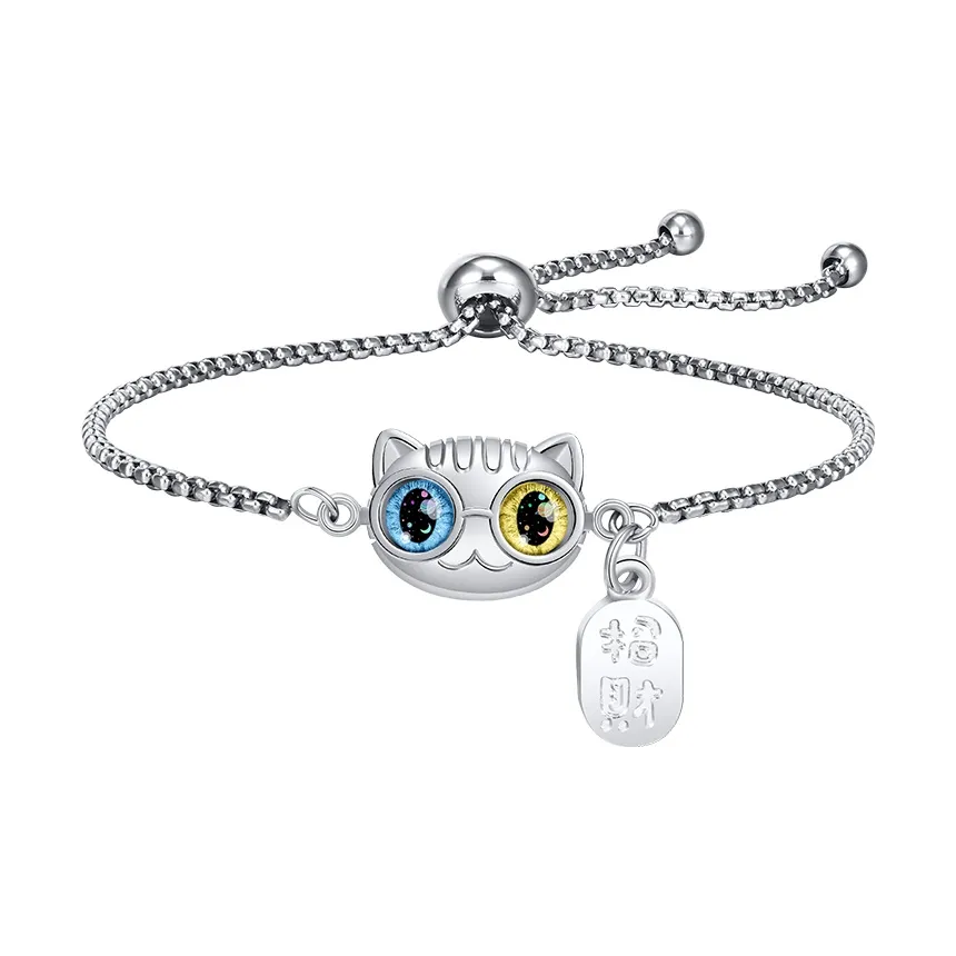 PEACE CAT Браслеты из титанового стального сплава Унисекс