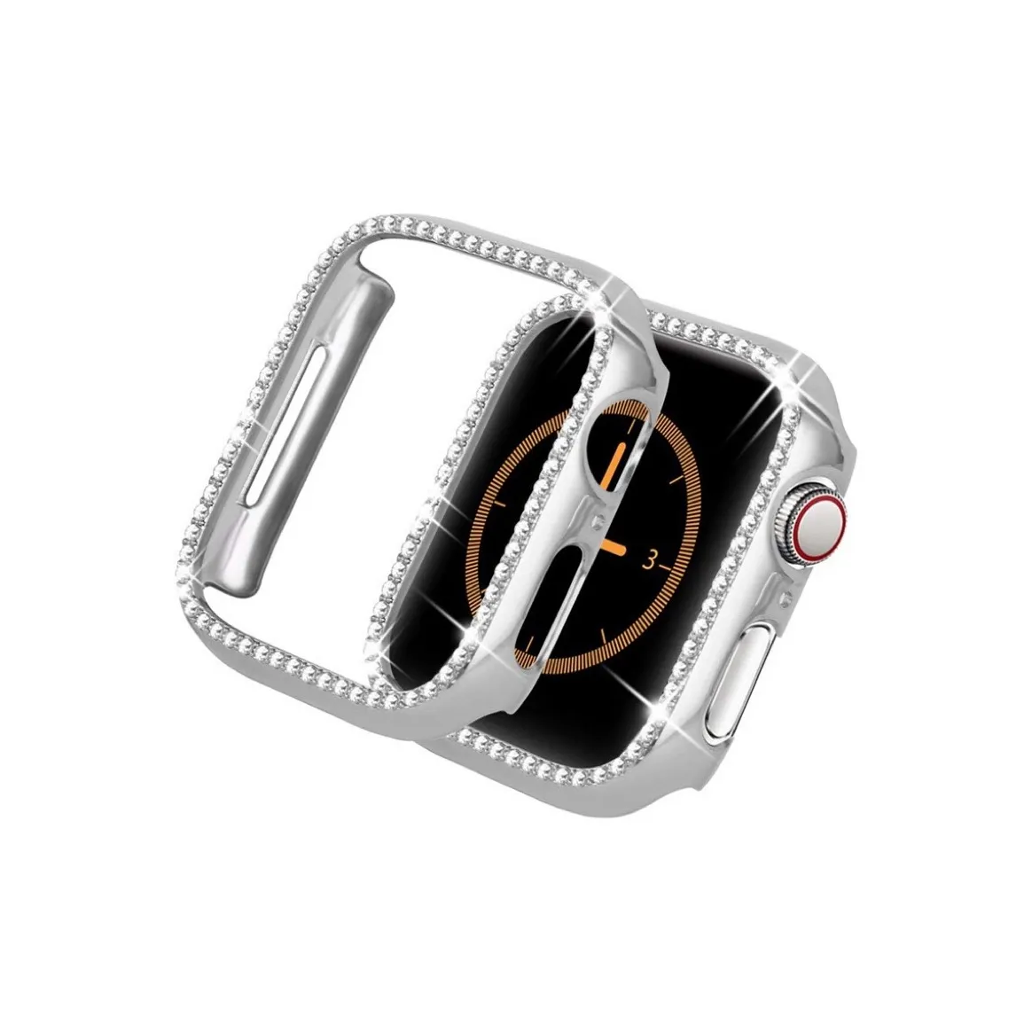 CHENSONG Защитный чехол для Apple пластик материал корпуса PC совместимо с Apple Watch 9 iWatch 8 SE 6 5 4