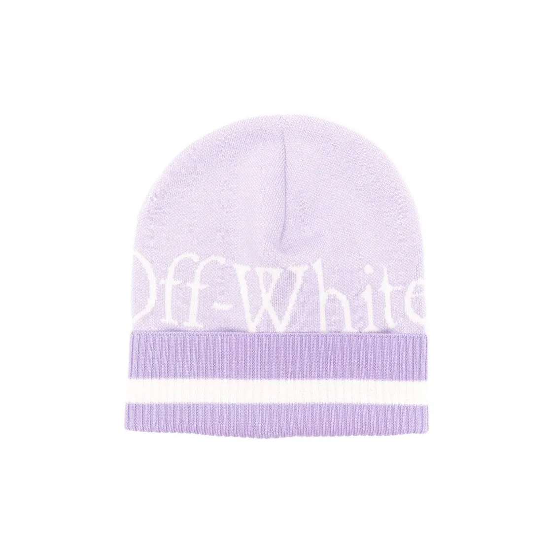 OFF WHITE Logo Detailed Knitted Beanie