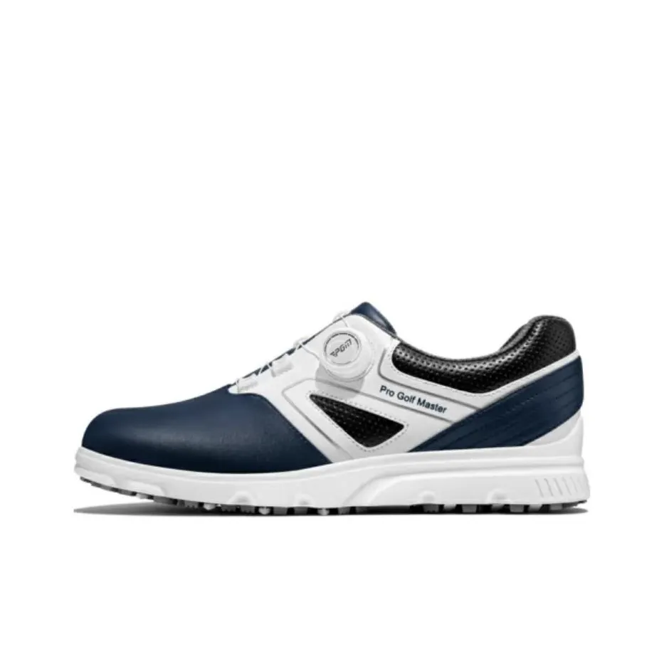 PGM противоскользящие низкие туфли для гольфа мужские темно-синие