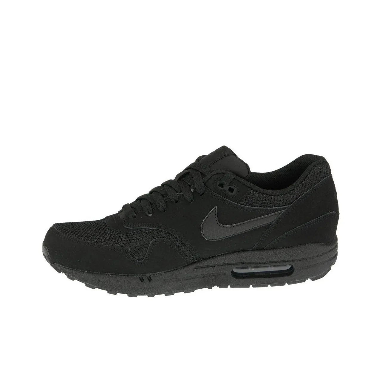 Nike Air Max 1 Low top Casual Shoes Unisex Black