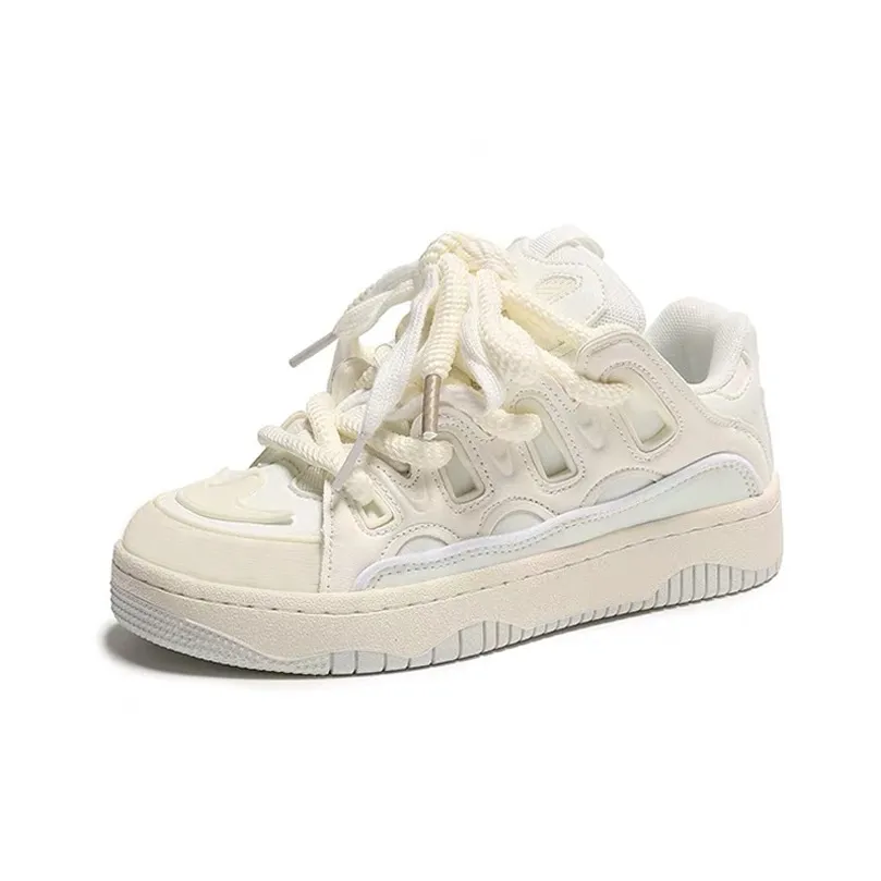 CHERRY&KALIKA Abrasion Resistant Low top Skateboard Shoes 3.5cm Women's