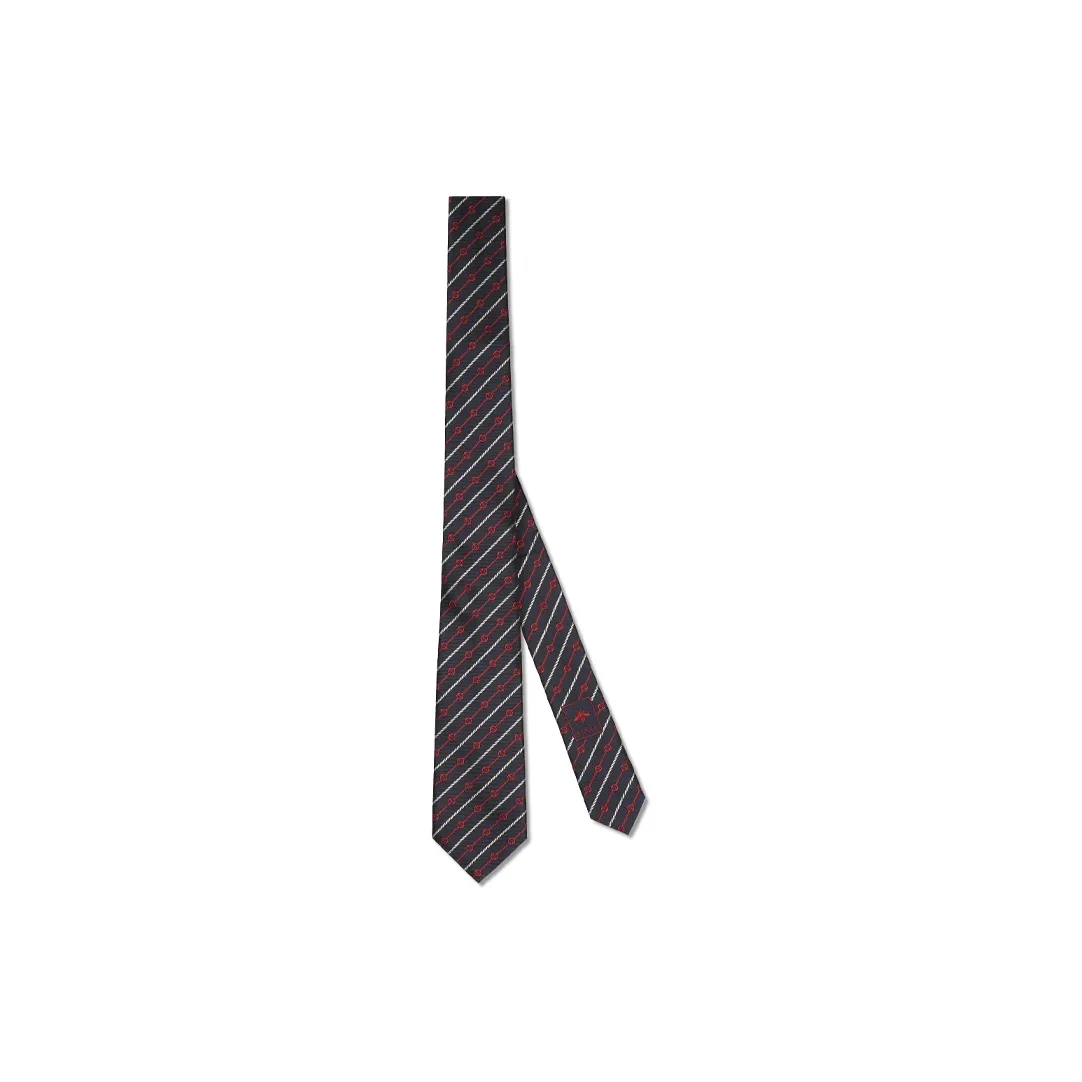 GUCCI Interlocking G Silk Tie