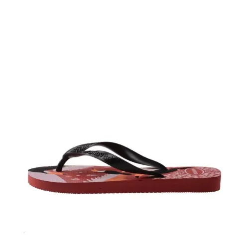 Havaianas Шлепанцы Черно-красные Женские