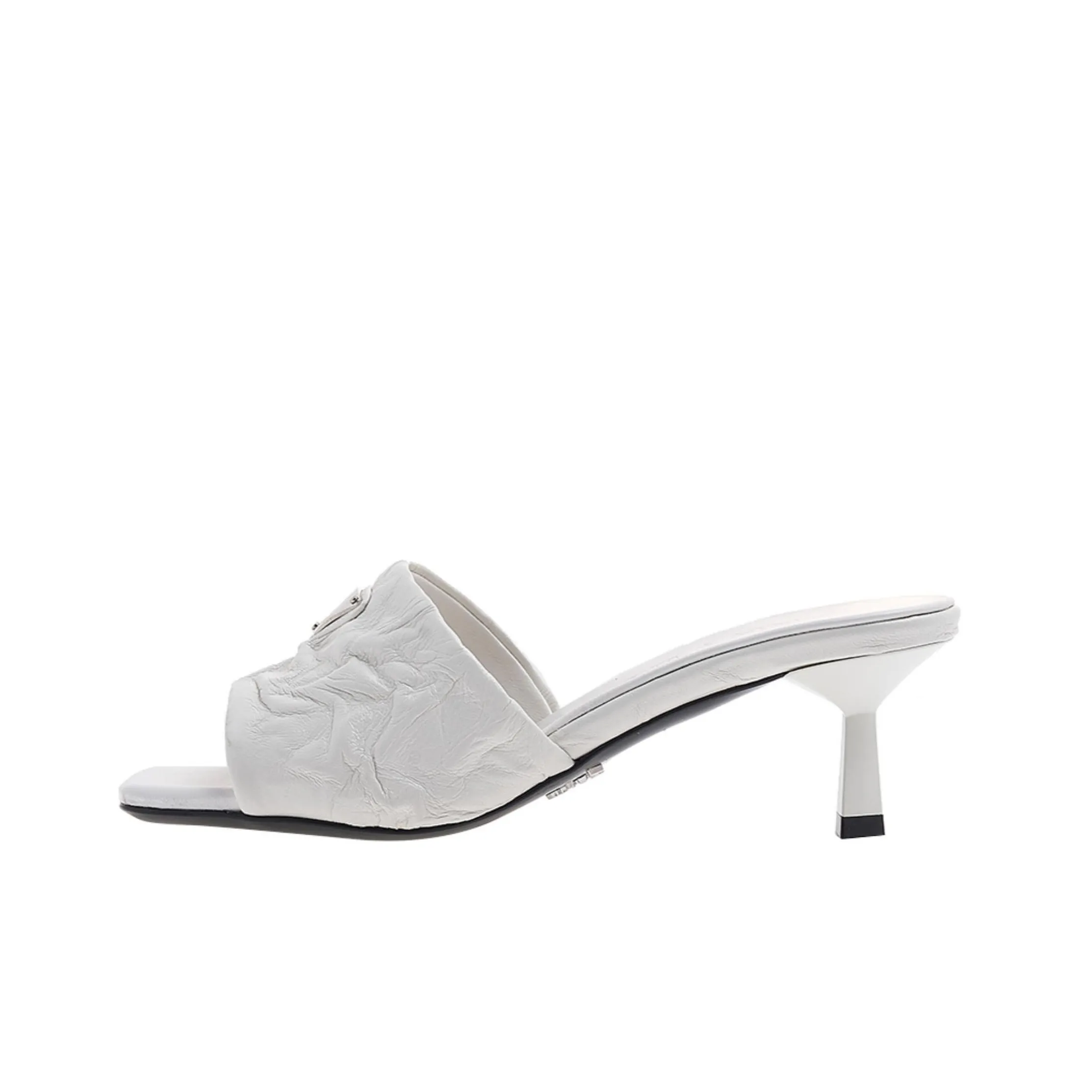 PRADA Slide Slippers Women's White