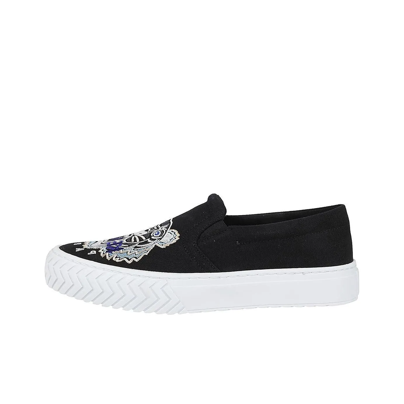 KENZO Takumi Takada Low Top Stylish Skateboarding Shoes Men's White Black