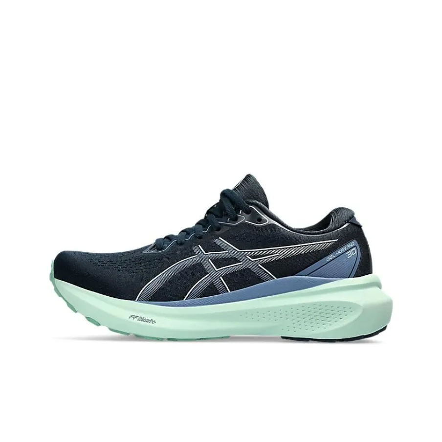 Asics Gel Kayano 30 Low Топ Беговые кроссовки Женские Черные