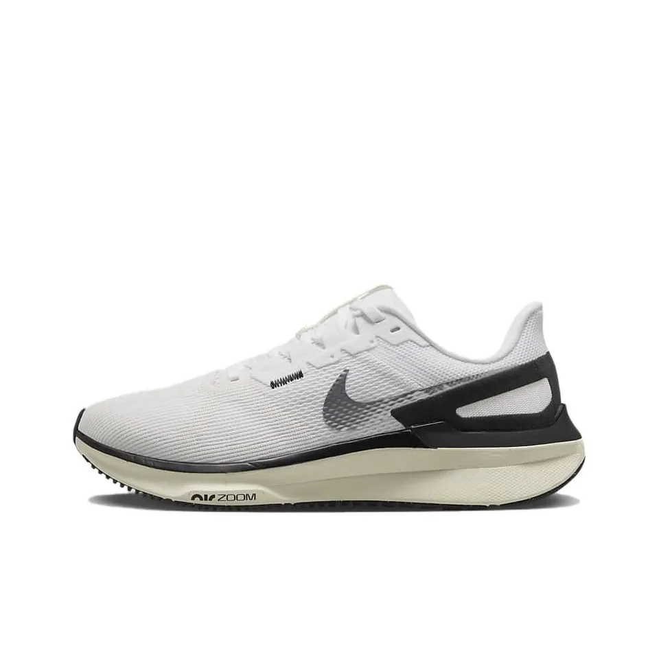 Nike Air Zoom Structure 25 White Sail Black Women's