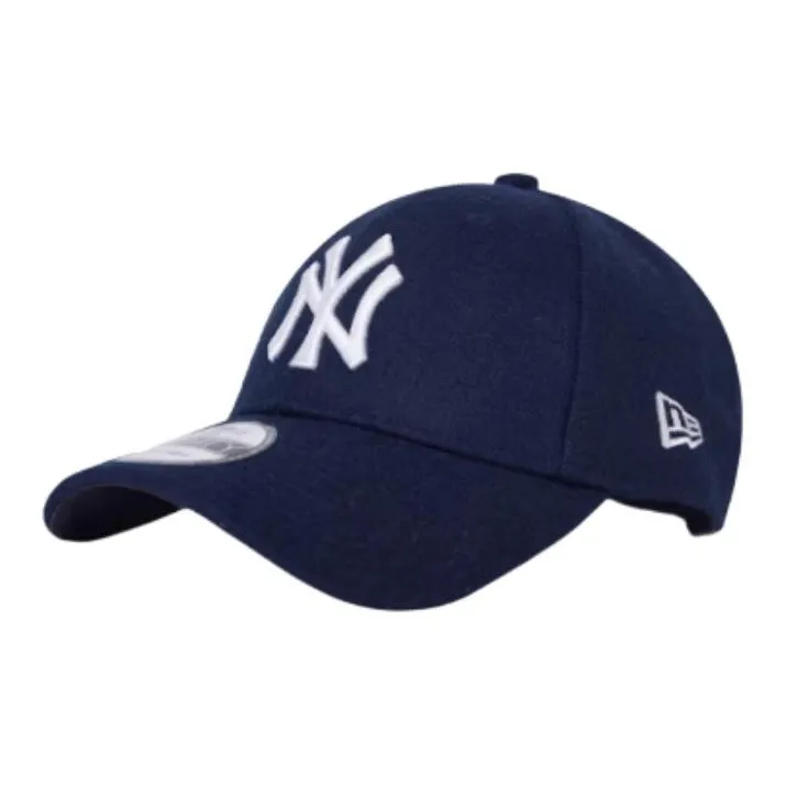 New Era Полиэстер Овечья шерсть Акрил Полиамид Волокно Кепки Унисекс Темно-синий