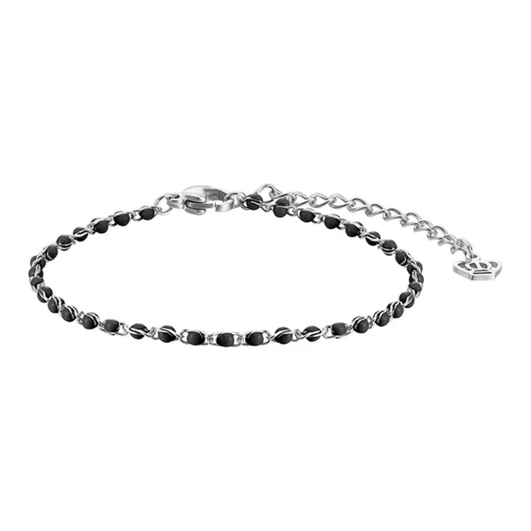 TIANWANG The WAY OF The Пять элементов Черный Вода Элемент Регулируемый Холодная эмаль Браслет Унисекс