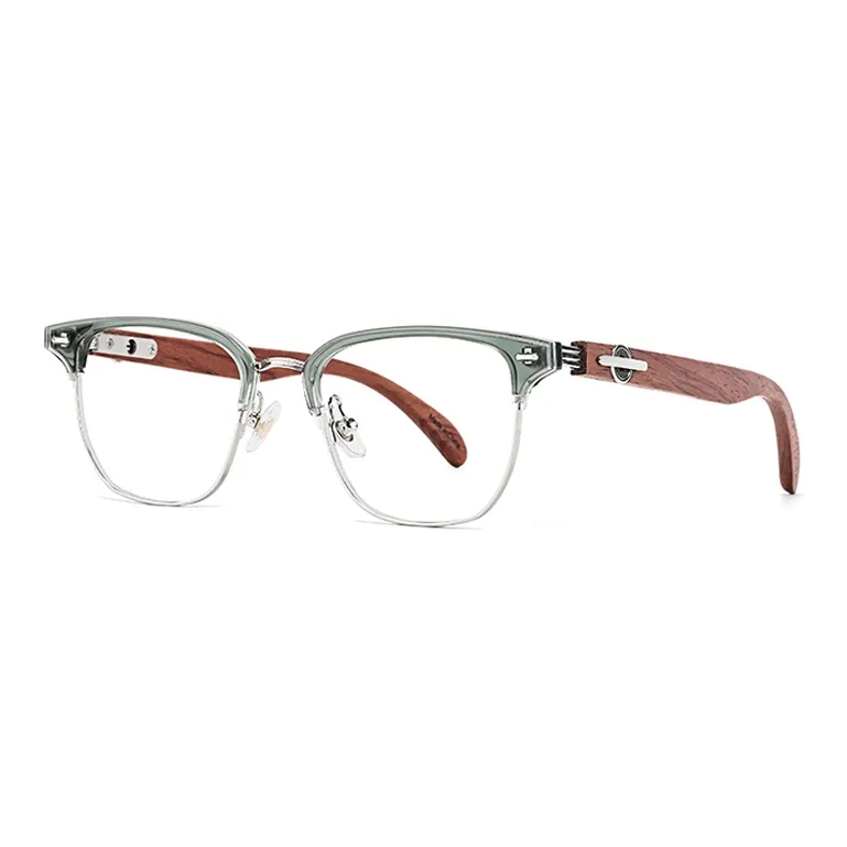 Sagawa Пластиковая оправа Квадратные оптические очки Унисекс