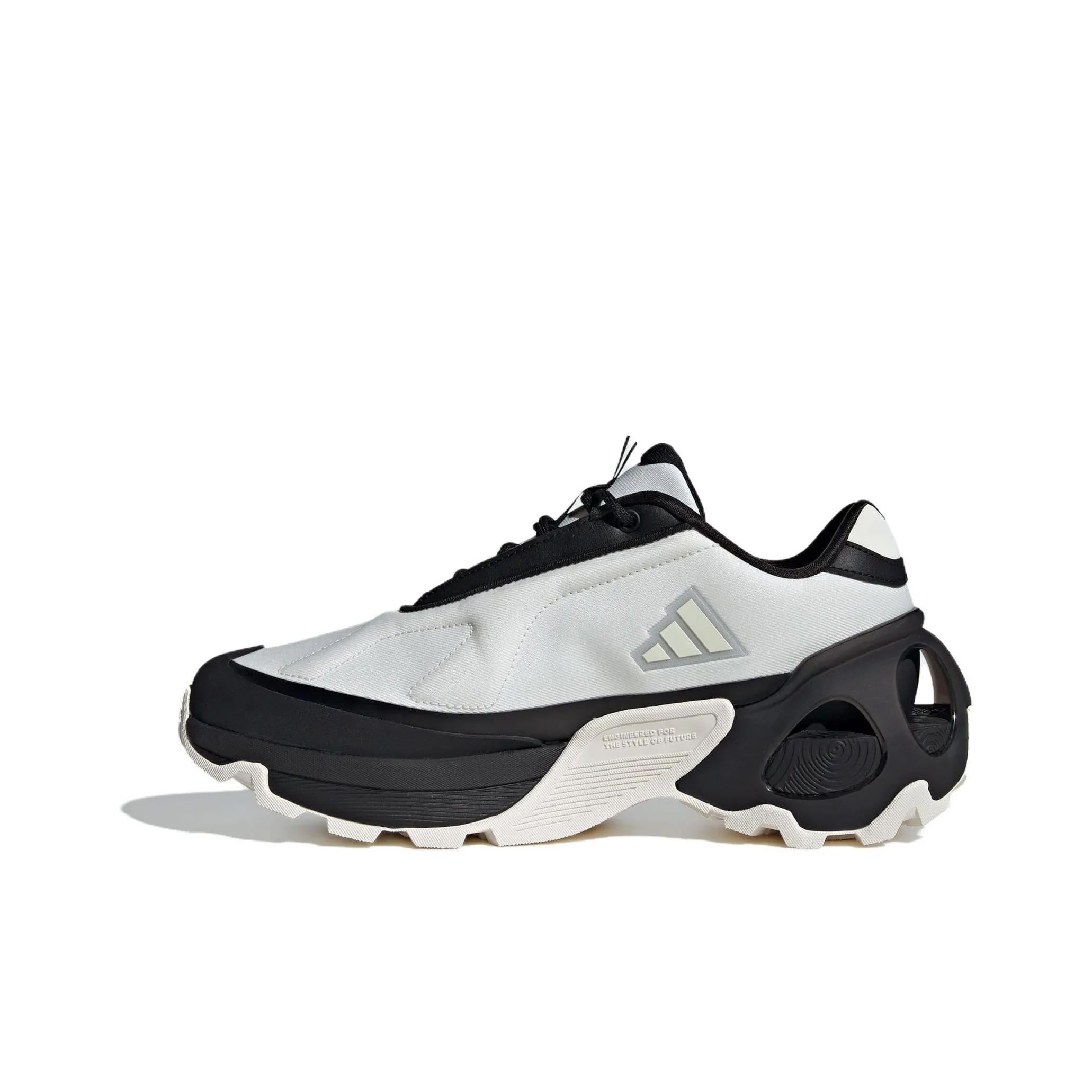 Adidas Wonder Runner Low Top Training Long Distance Running City Commute Casual Running Shoes Unisex Black White