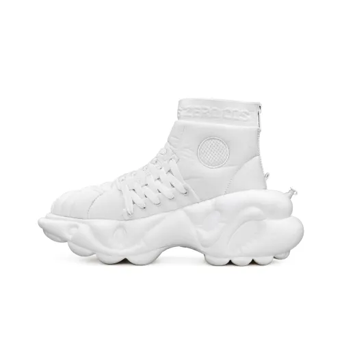ZERO COSMOS Повседневная обувь High Top Белая Унисекс