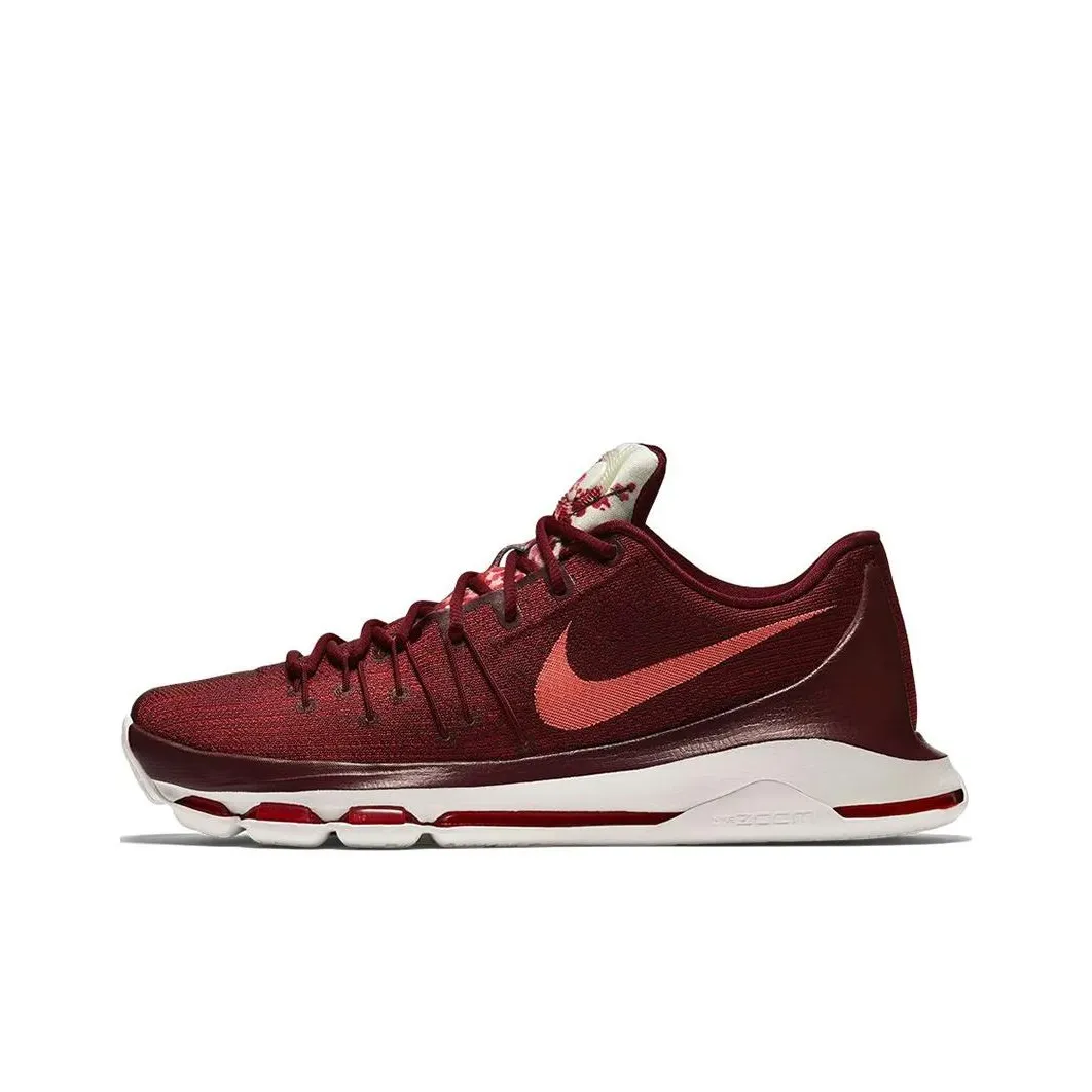 Nike KD 8 Perseverance KD 8 Non Slip Легкий Низкий Топ Баскетбольные кроссовки для игры Мужской Командный красный