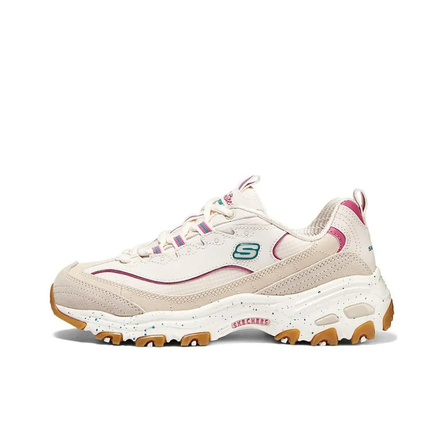 Skechers D'LITES 1,0 Low Топ Повседневная обувь Женская Бежевая