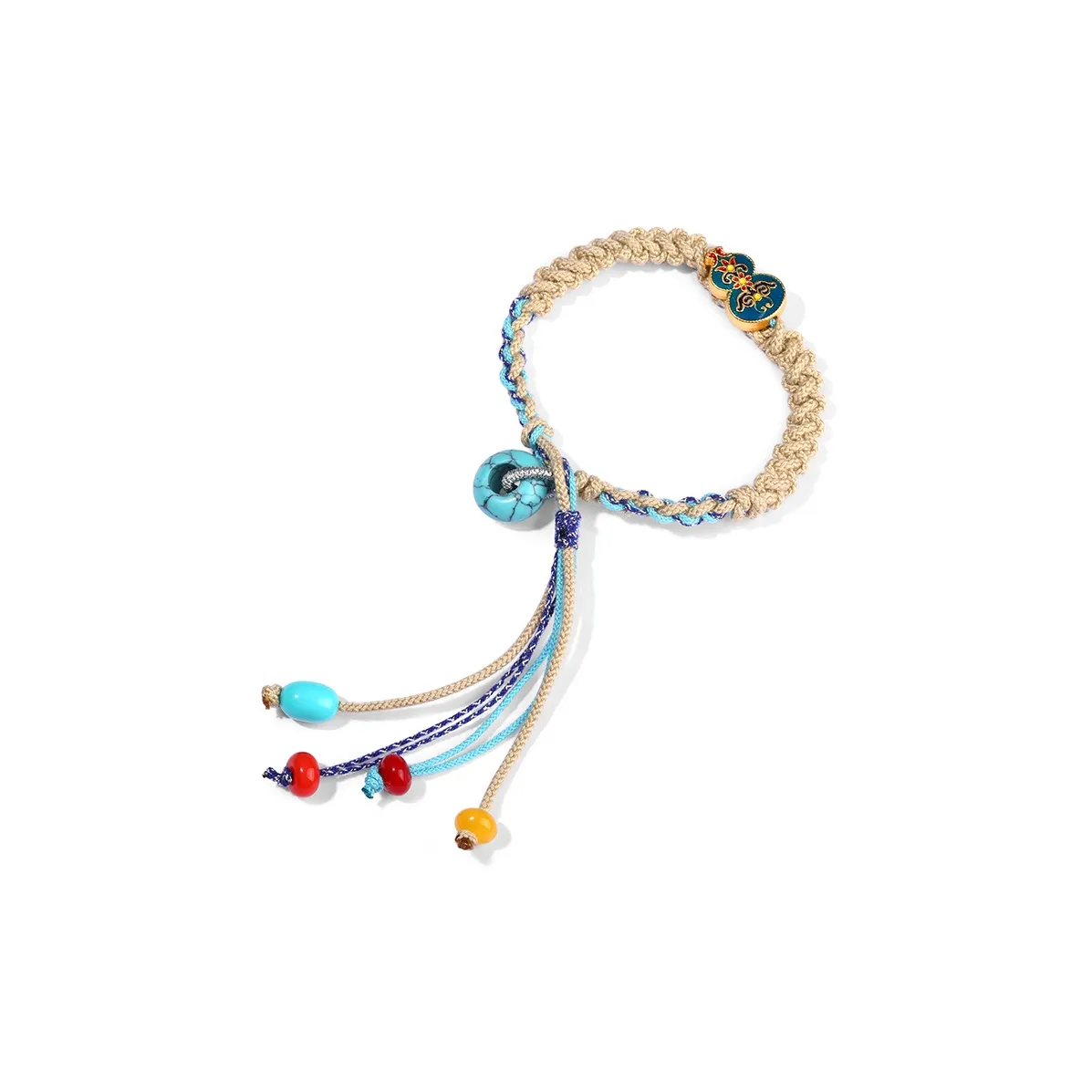 AWD Цветное стекло Нефритовый браслет анклет Женские