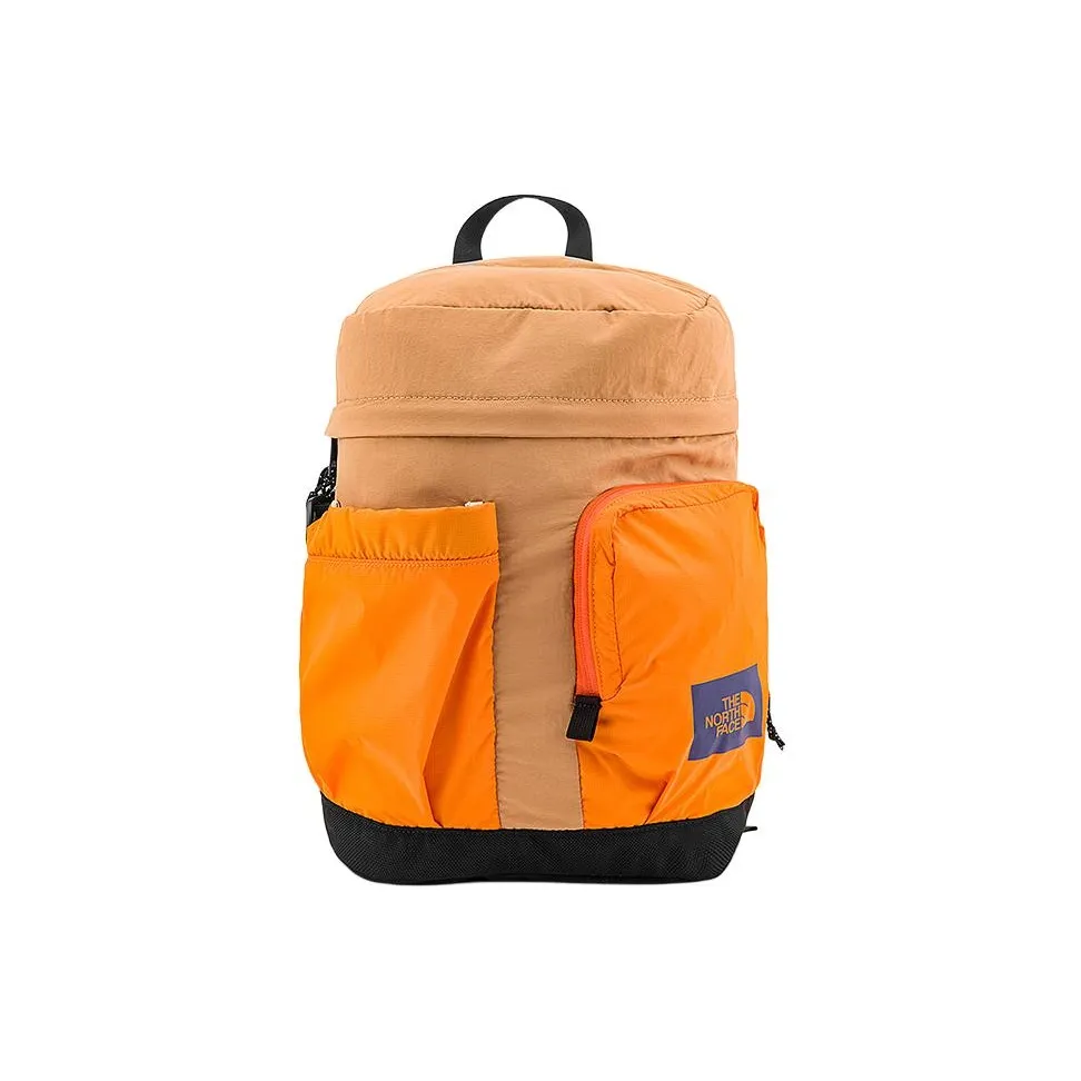 The North Face 15L Outdoor Backpack Outdoor Bag Recycled Nylon Orange Unisex The North Face 15L Outdoor Рюкзак Outdoor Сумка Переработанный Нейлон Оранжевый Унисекс