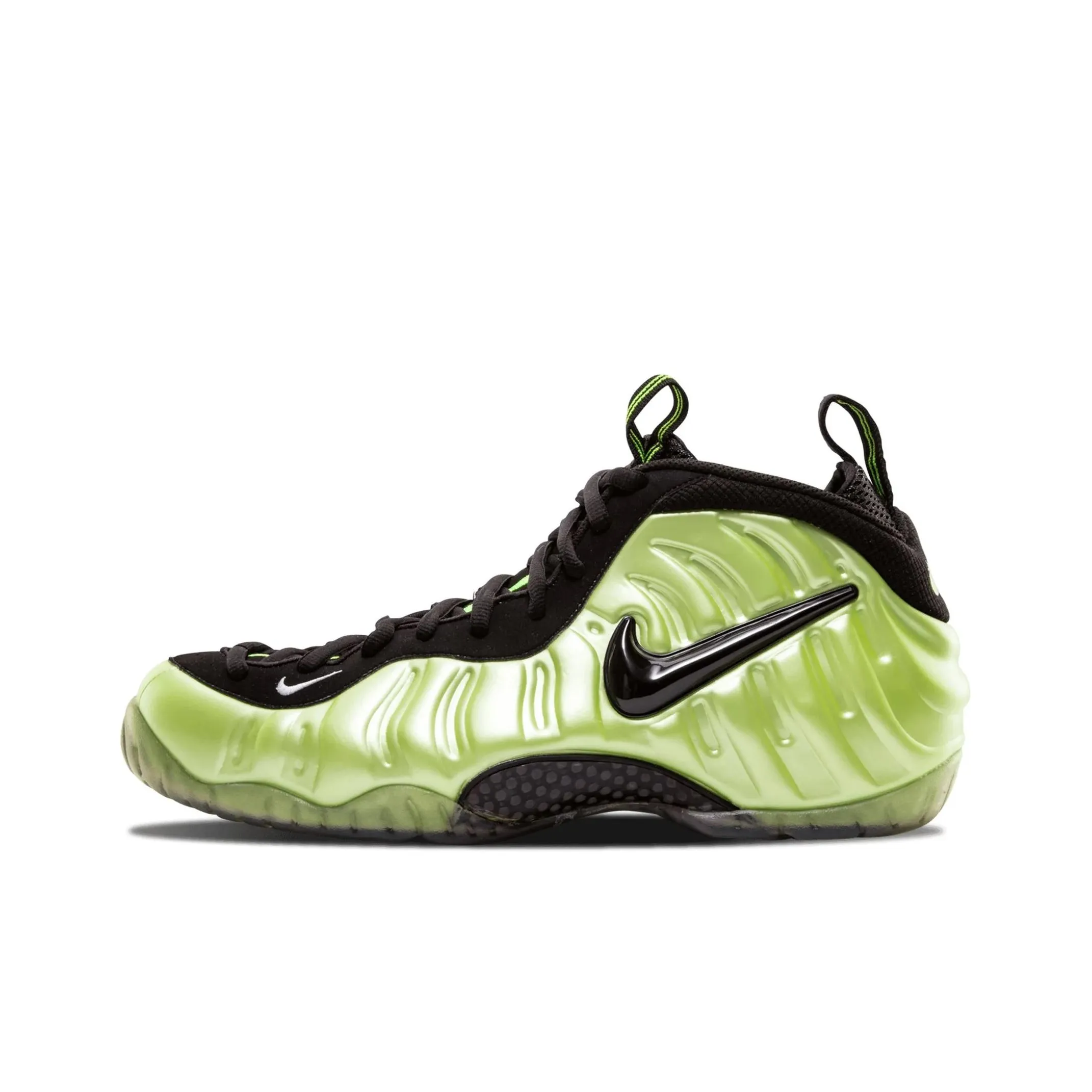 Nike Foamposite Pro Электрический Зеленый Нелипкий Легкий MID Топ Винтажные Баскетбольные Кроссовки Мужской Зеленый